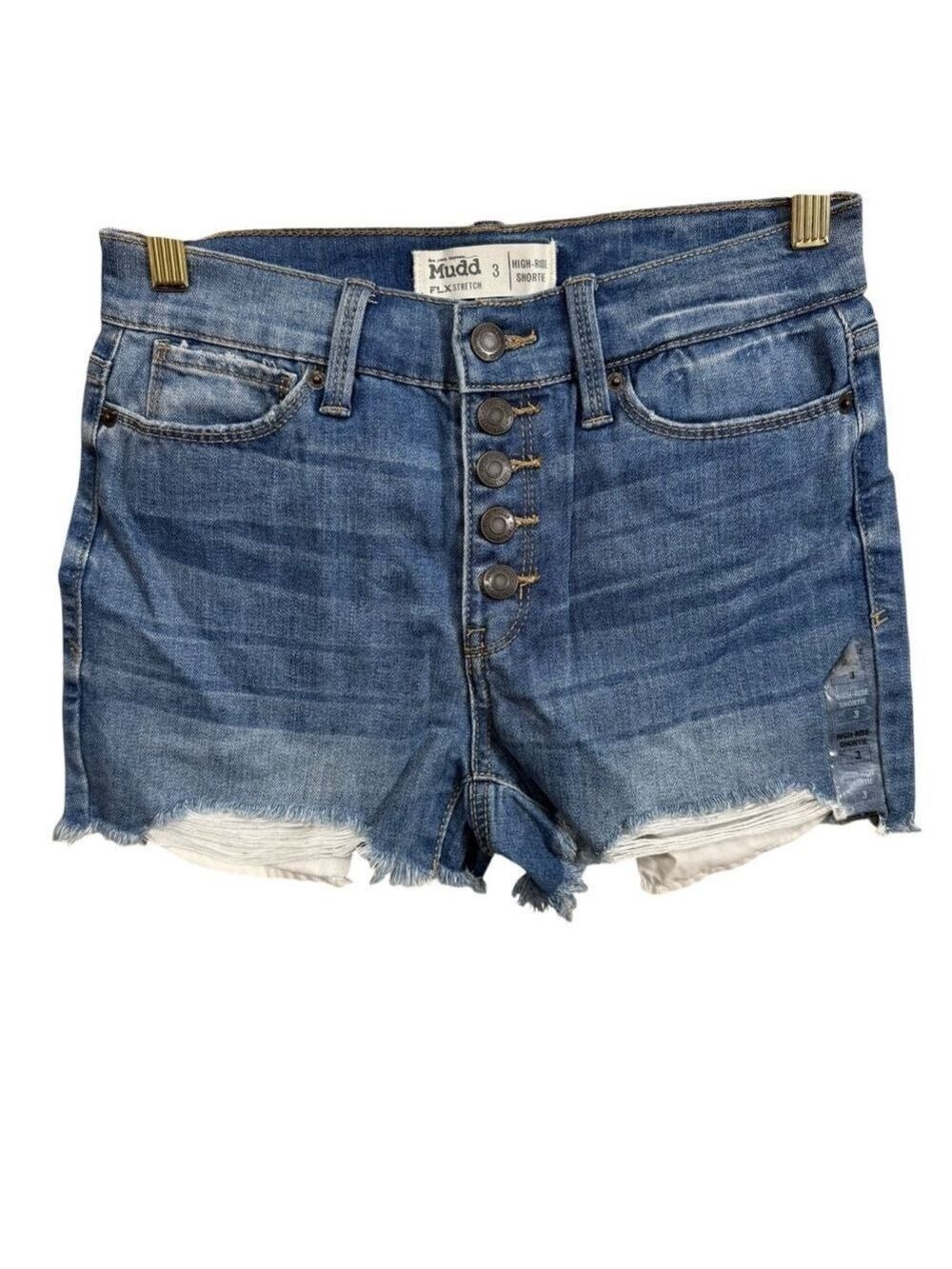 Mudd Denim Shorts, Size 3, Blue